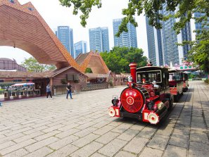 深圳野生动物园轨道观光小火车