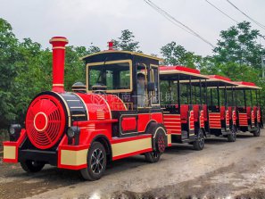 沙滩湿地观光火车,10x10全时驱动,景区观光火车厂